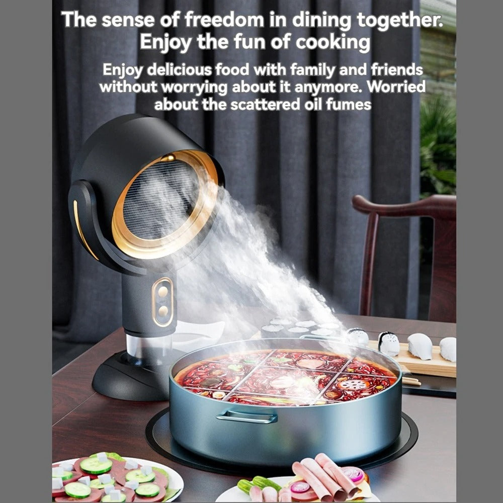 SmokeAway Venti – Portable Air Purifier Fan with Ion Technology and USB Charger