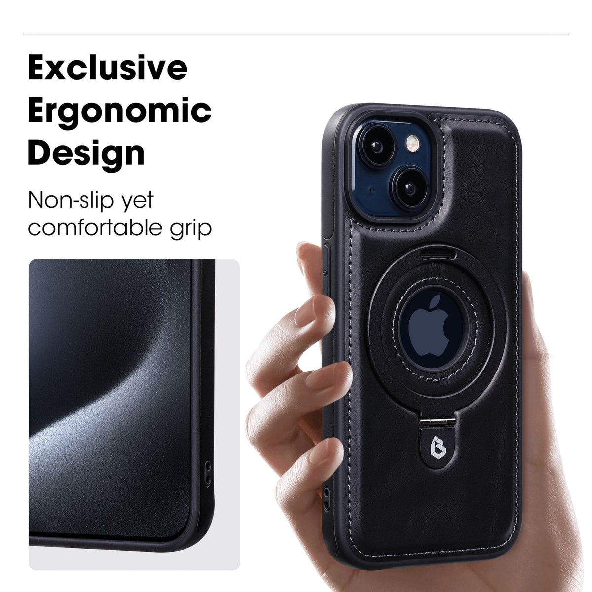 Luxurious Invisible Stand iPhone Case