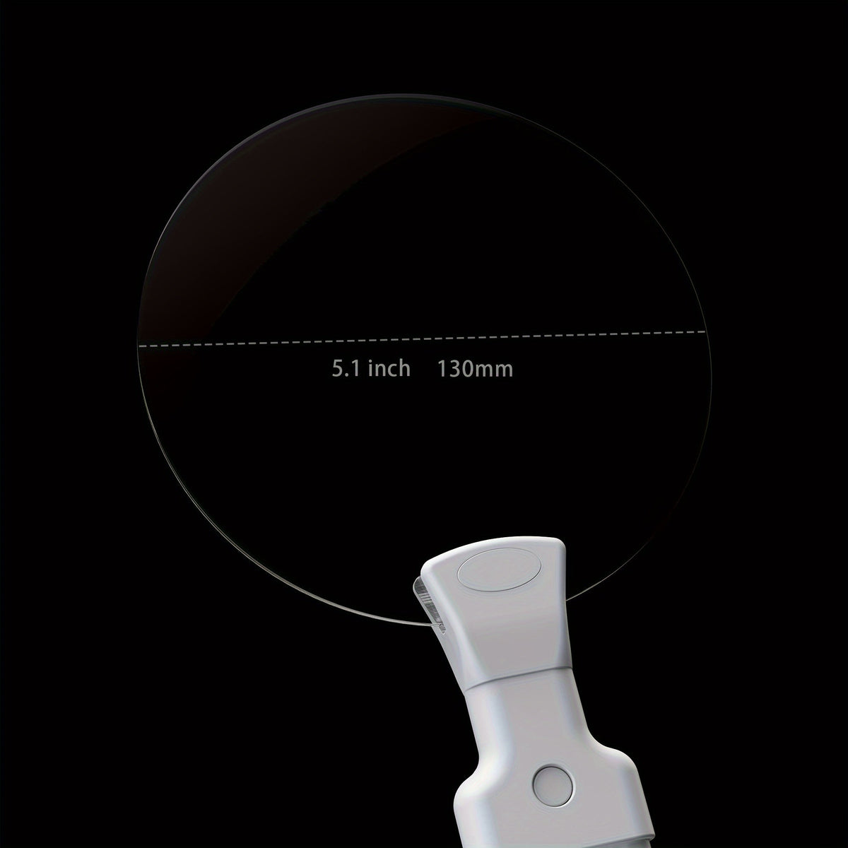 Hands-Free Magnifying Glass with Neck Strap - 5X Magnification for Reading