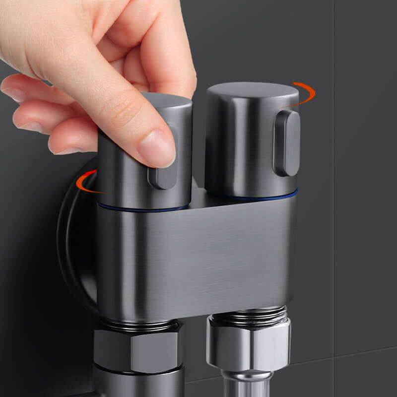 Double control valve - From 1 to 2 connections!
