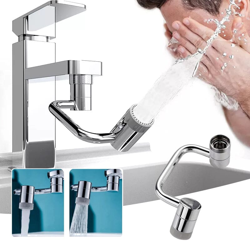 FlexSplash - Premium 1080° rotatable faucet for precise water control