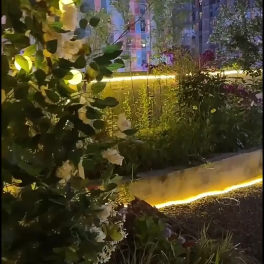 Solvara Flexible Solar LED Light Tube with Remote Control | Creative Outdoor Lighting | Energy Efficient & Weatherproof