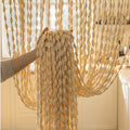 BohoDream Bed Canopy with Beads for Bedroom or Play Corner