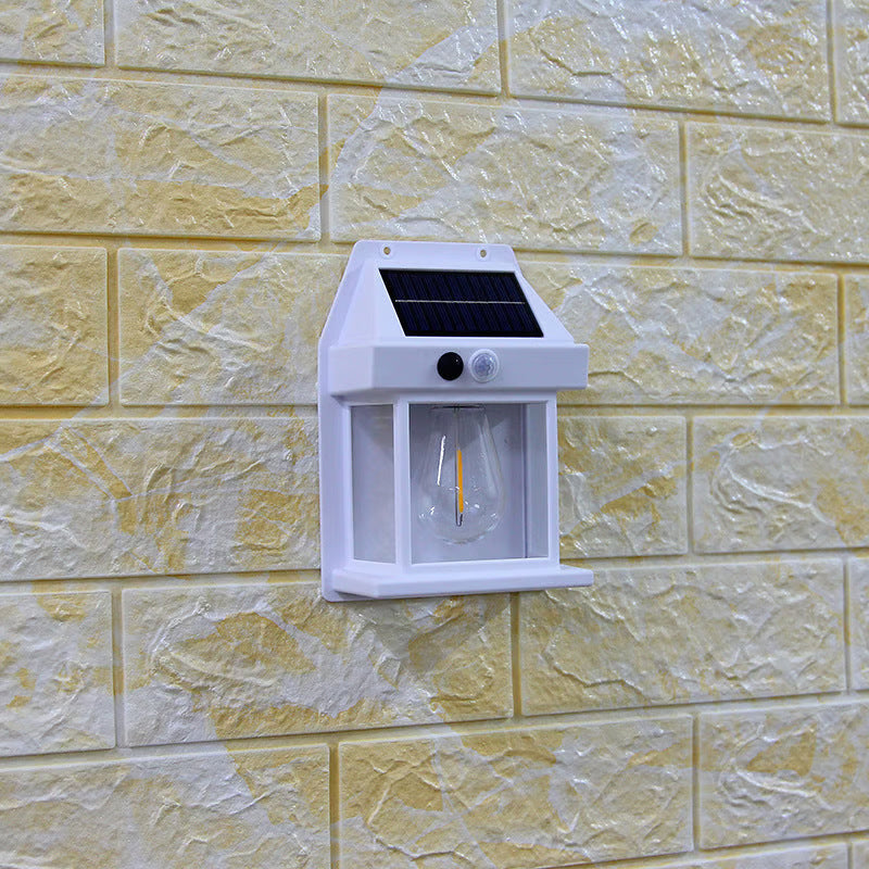 Elegant Outdoor Solar Wall Light with Motion Sensor