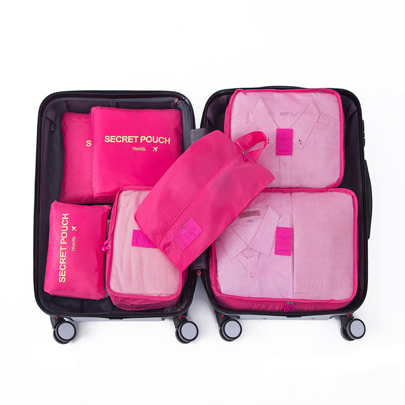 Neat organization of luggage space - 7-pack