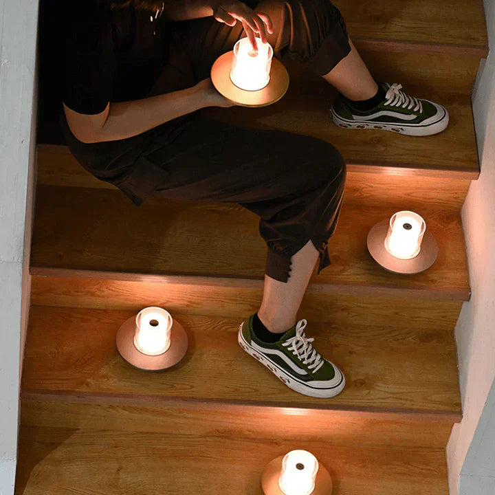 The elegance of a candle in a modern edition