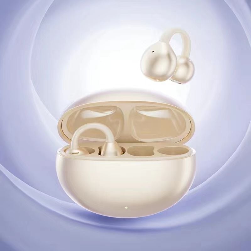 AI Translation Open Ear Clip Bluetooth Headphones