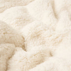Solid thick double-sided velvet cube blanket