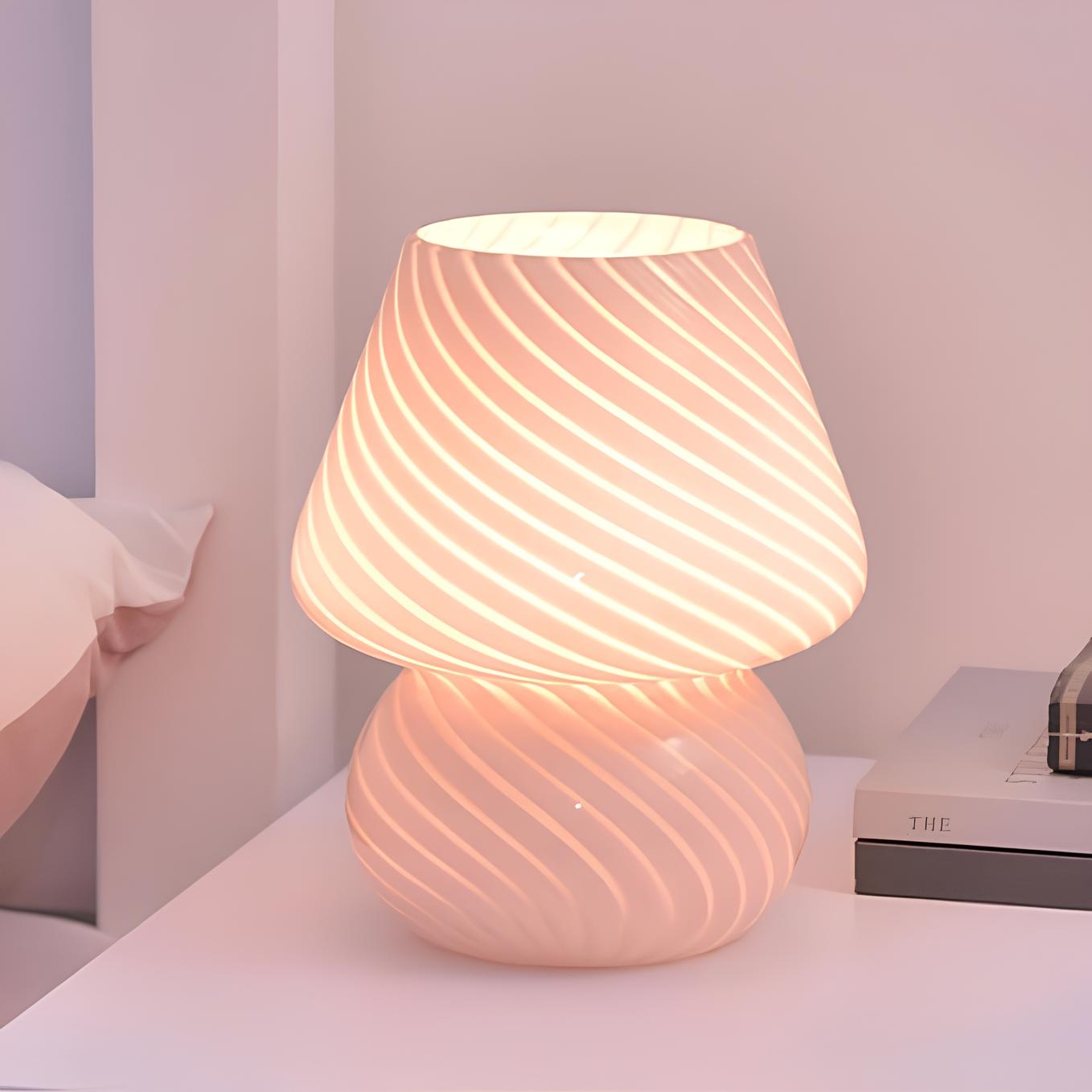 Verra Hand-Blown Glass Lamp