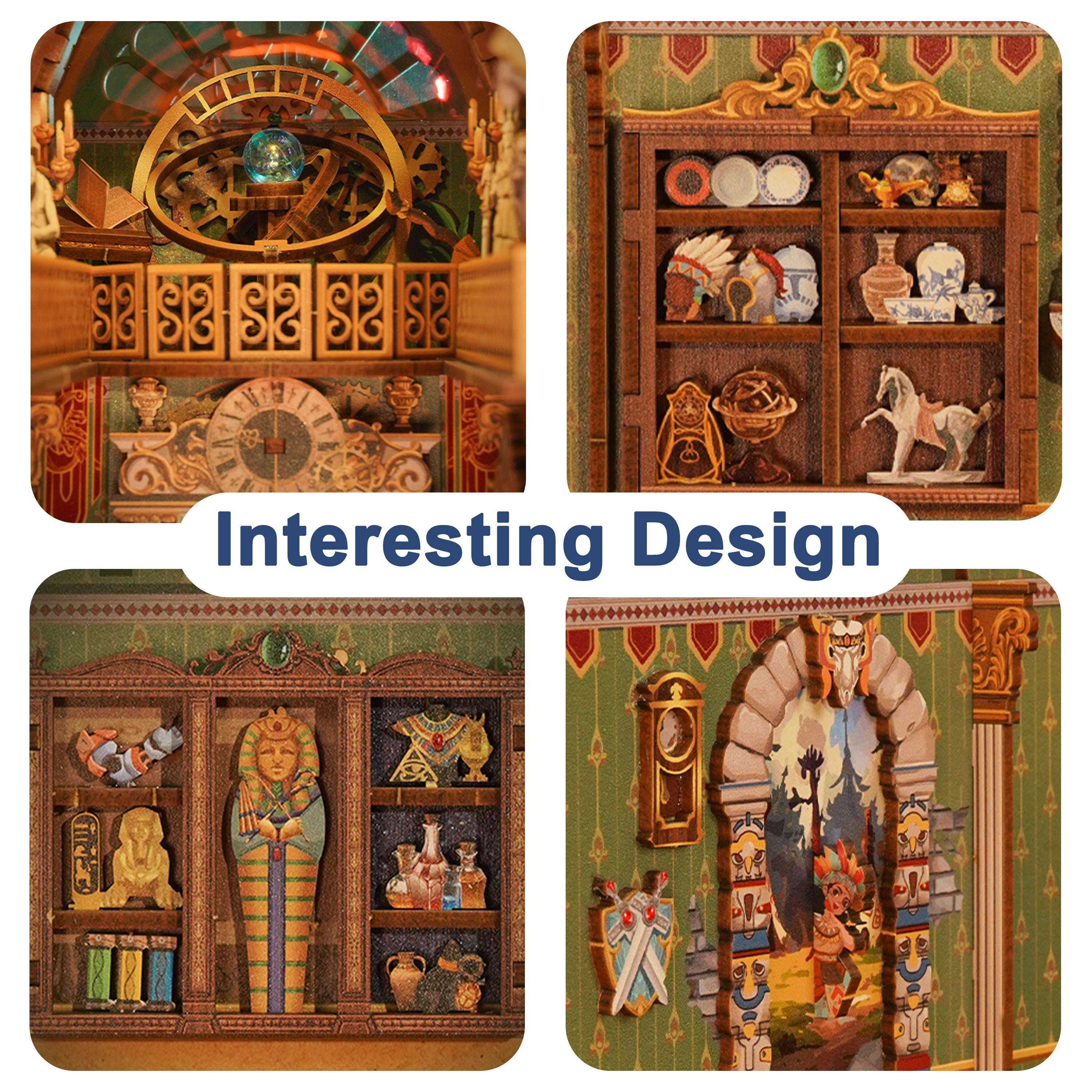 Spacetime Museum DIY Book Nook Kit