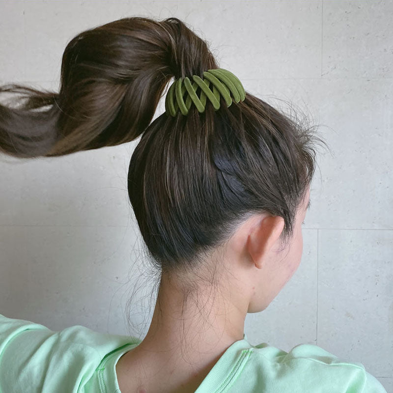Lazy Bird's Nest Flat Hairpin