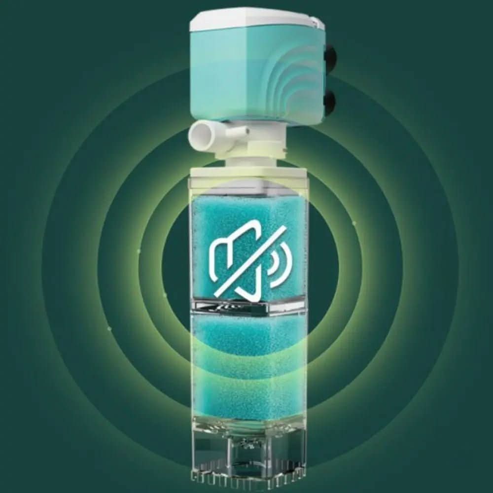 5-in-1 aquarium filter system for crystal clear water