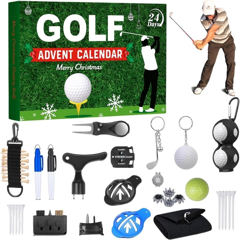Golf Advent Calendar - Christmas Gift for Golfers