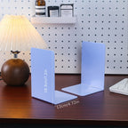 ClearStand - Elegant Transparent Bookends Set of 2