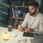 Dimmable LED Night Light with Modern Design and Color Change