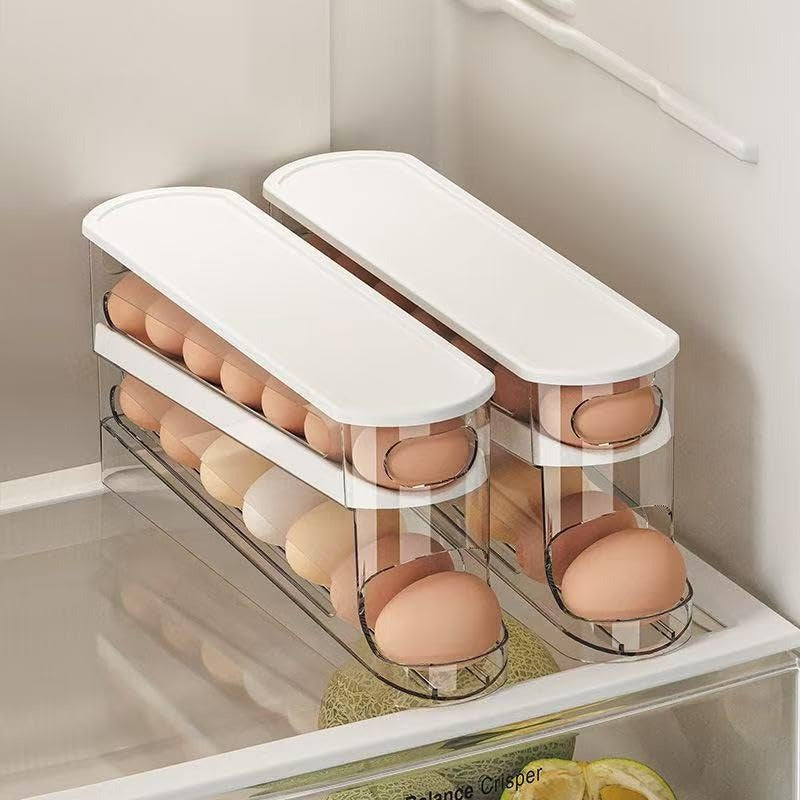 Gravity-Fed Egg Organizer