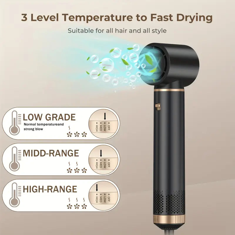ProStyler 5-in-1 Hair Styling Set - Hair Dryer, Curling Iron and Straightening Brush