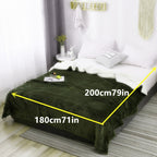 LuxeFlannel – Double-sided Sherpa Blanket for Ultimate Comfort