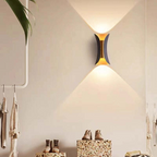 Elegant Waterproof LED Wall Light Outdoor made of Aluminium