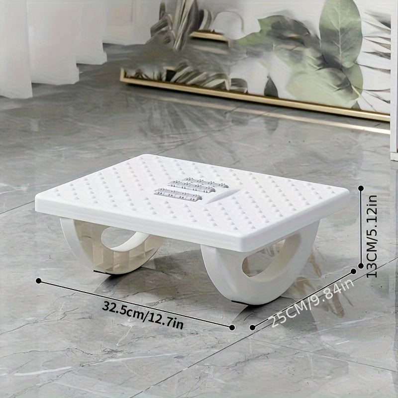 Ergonomic Footrest with Tiltable Surface – Non-Slip and Ready to Use
