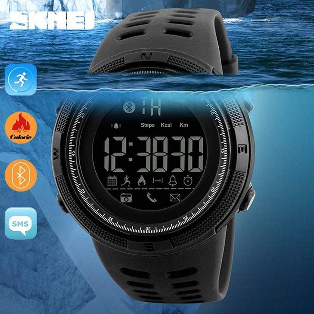 Men Smart Chrono Calories Pedometer Multi-Functions Sports Watches