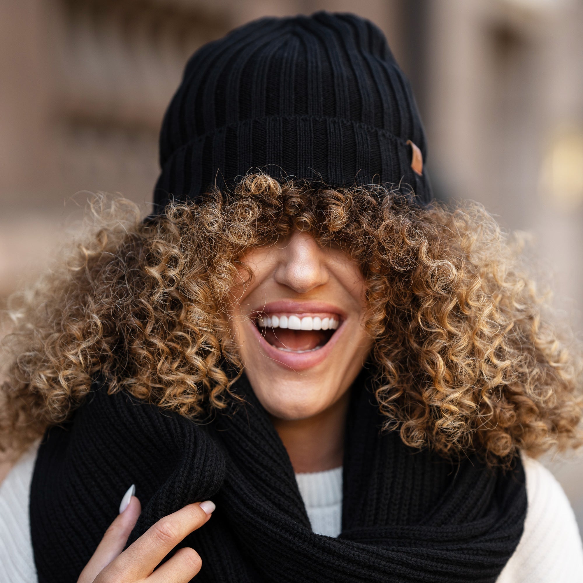 CozyMerino Beanie - Luxury Merino Wool Hat for Women