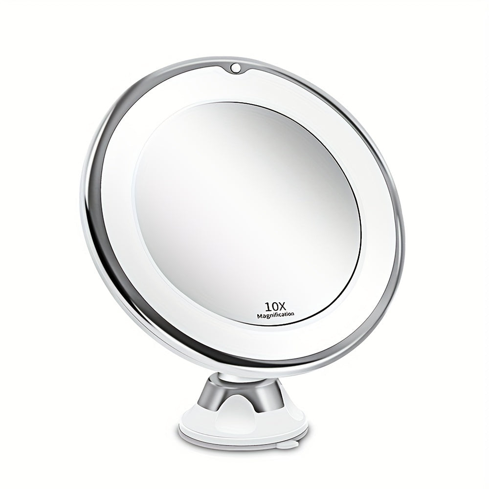 JESLED 10X – Rotatable Makeup Mirror with Lighting
