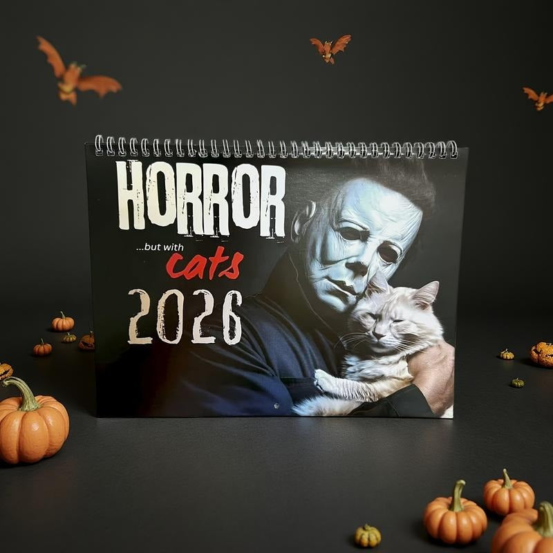 Horror Cat Wall Calendar