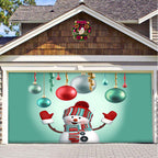 Christmas Carsge Door Banner Ornament