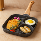 TriServePro – prepare complete meals simultaneously without flavor mixing