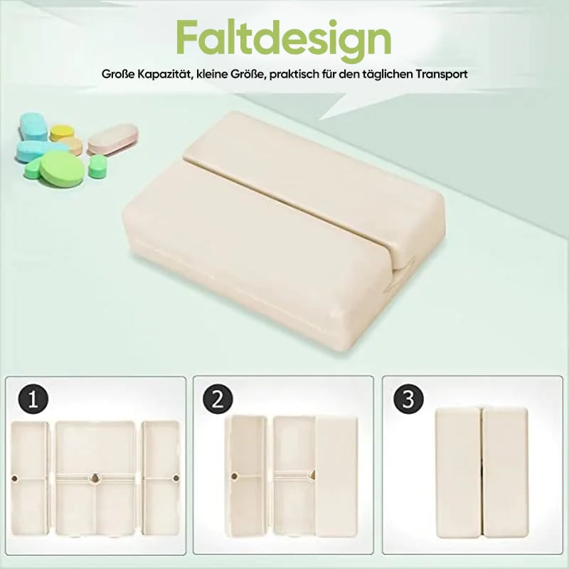 Compact Magnetic Pill Organizer | Portable, Safe Storage