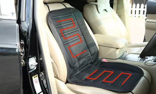 Full Coverage Heated Winter Car Seat Warmer Cushion Pad