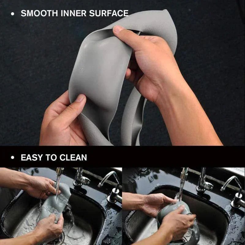 Cool non-slip silicone steering wheel cover