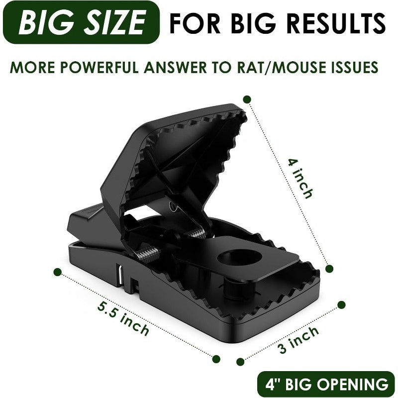 Heavy-Duty Double Bite Rat Trap