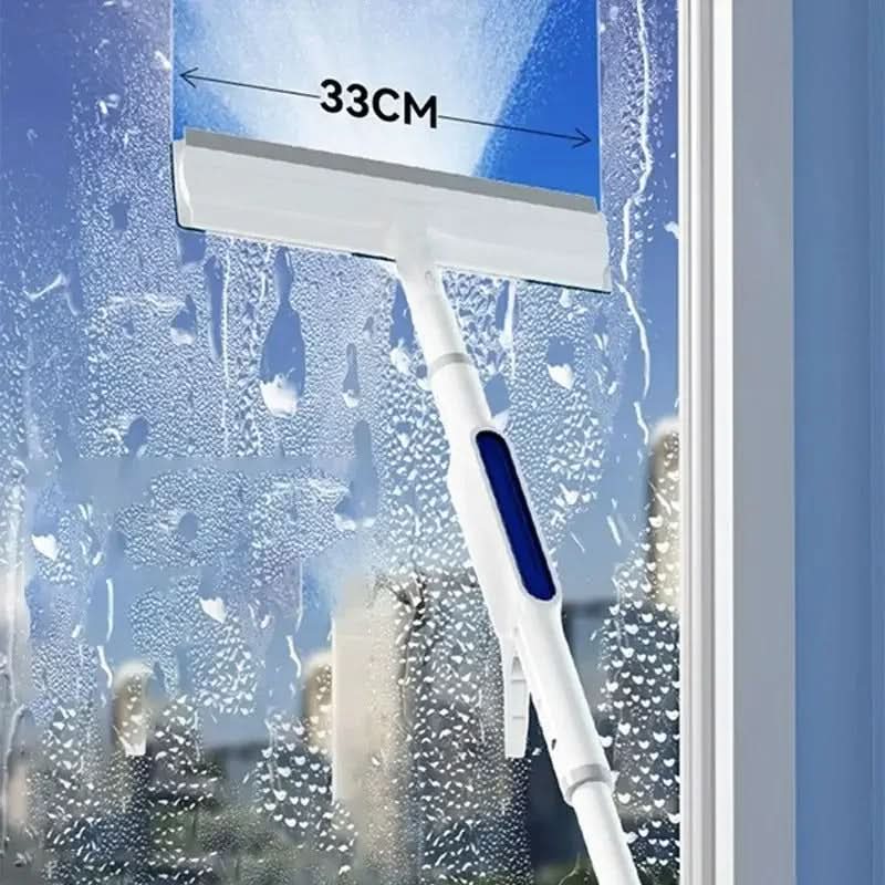 in-1 window wiper - spray, wipe & shine for streak-free windows