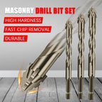 Practical Four Blade Serrated Eccentric Drill