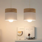 Wooden Design Pendant Light Children's Room Reading Corner