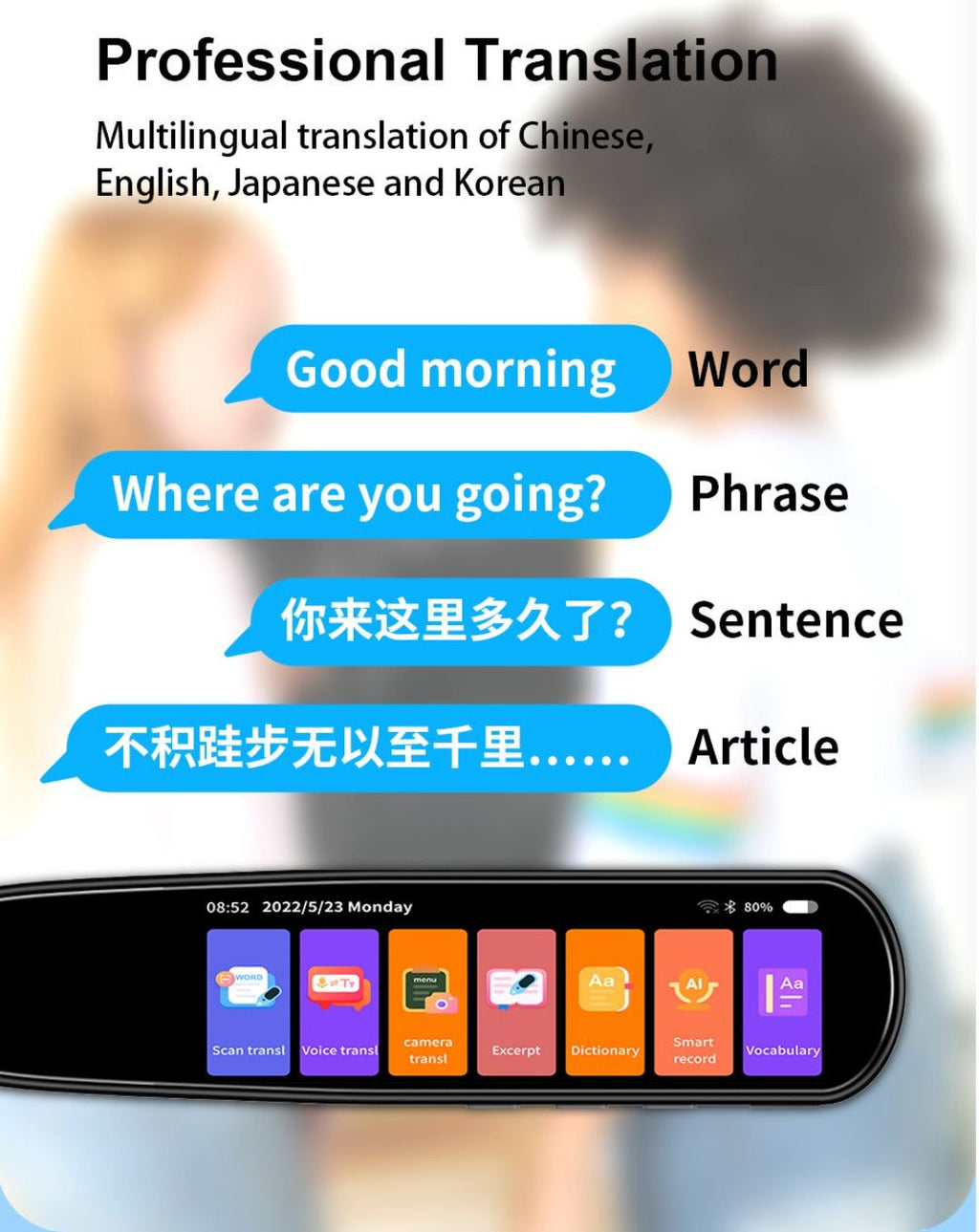 FORMOR X5 Pro - Sound & Text