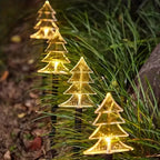 SnowGlow - Solar Pathway Lights for festive outdoor charm