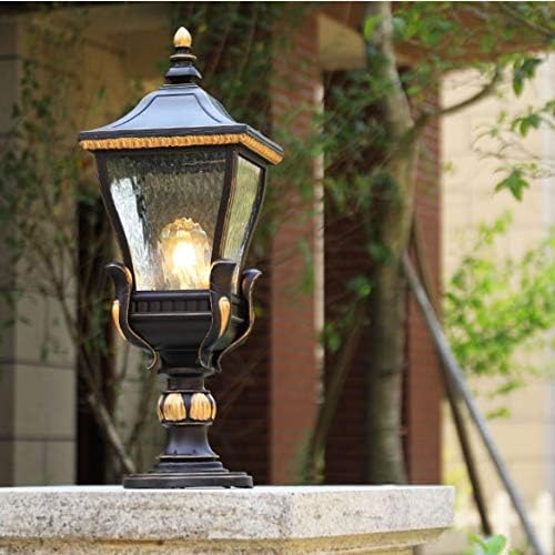 LumaLux Solar Outdoor Lantern | Weatherproof | Solar Powered | Garden Lighting for Terrace and Entry Area