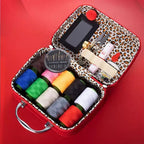 Household Sewing Box Set Mini Suitcase
