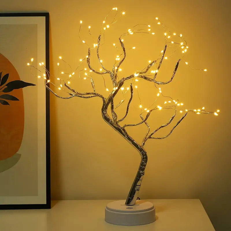 Rustic decoration with a warm glow