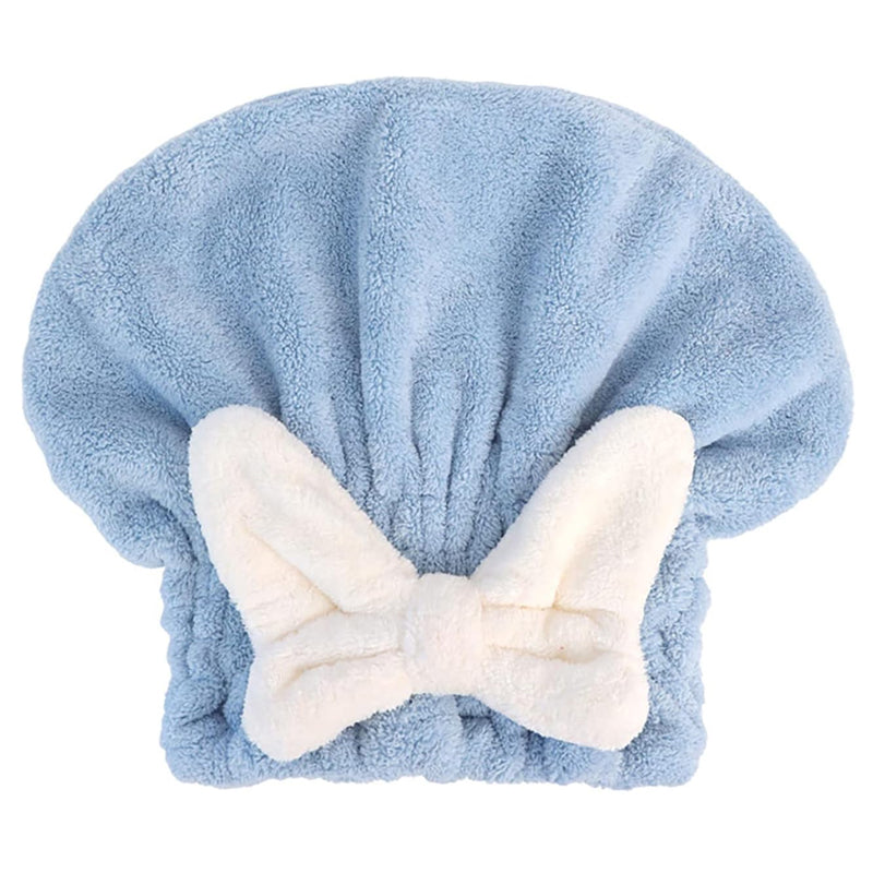 Super absorbent hair towel wrap