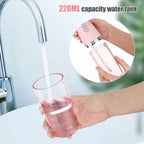 Waterproof irrigator dental cleaner, cordless & rechargeable water floss