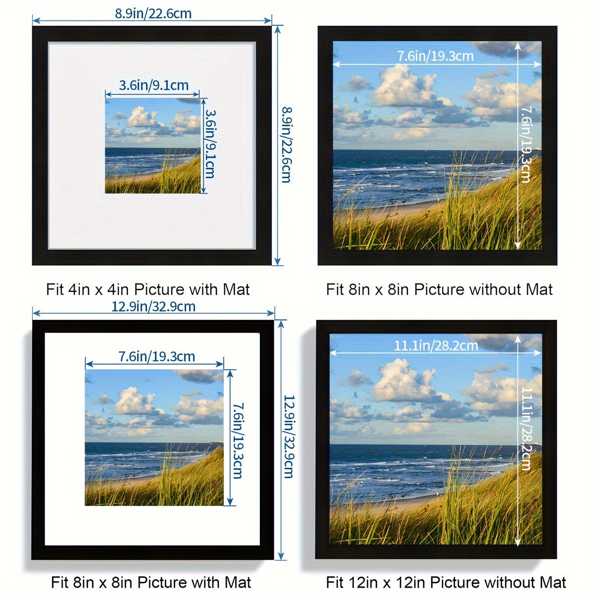 PhotoFrame – Stylish Wooden Frames Set