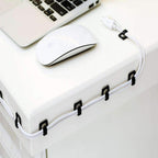 Cable Cord Wire Line Organizer - Plastic Clips Ties Fixer Fastener Holder
