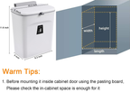 2.4 Gallon Kitchen Compost Bin For Counter Top Or Under Sink