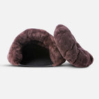 Calming Cave Dog Bed - CozyCave Retreat