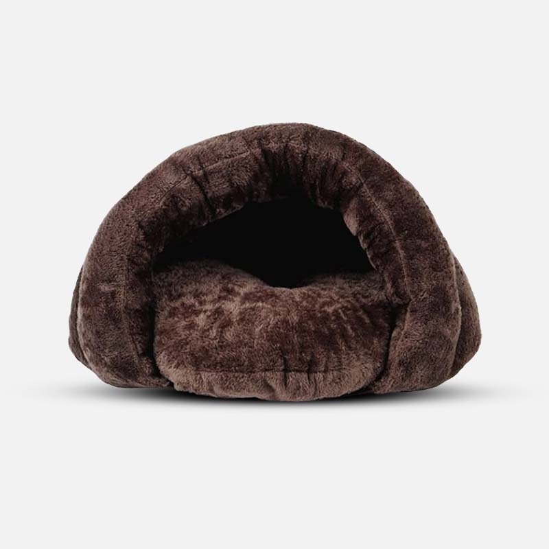 Calming Cave Dog Bed - CozyCave Retreat