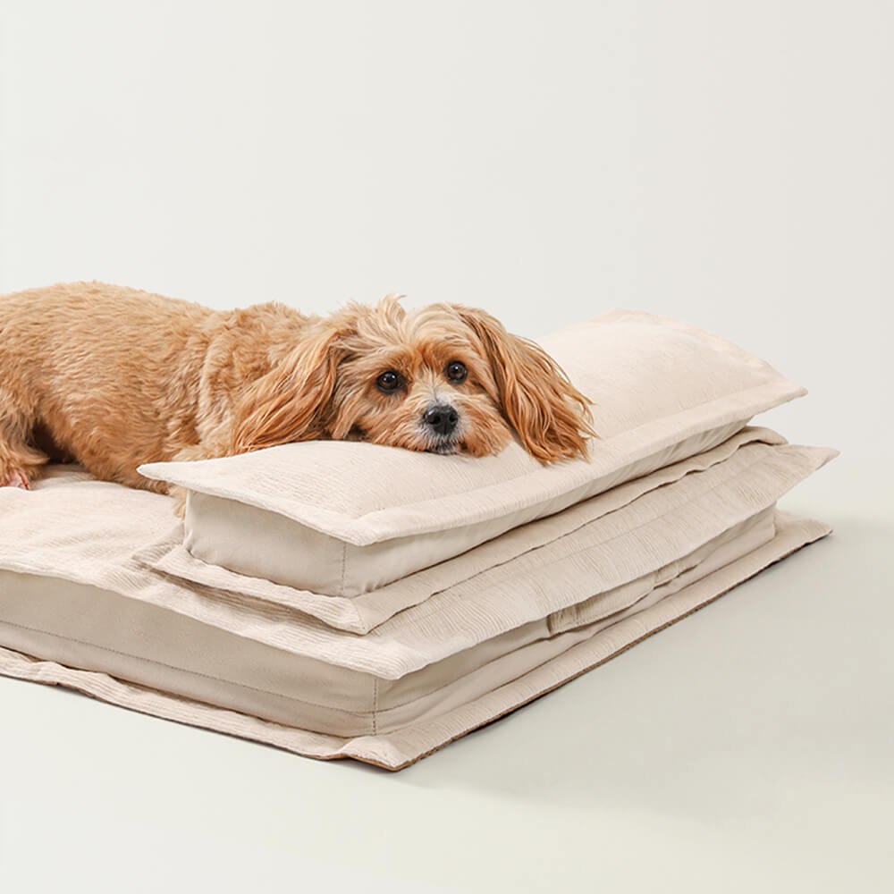 Calming Dog Bed - CozyCalm Deep Sleep